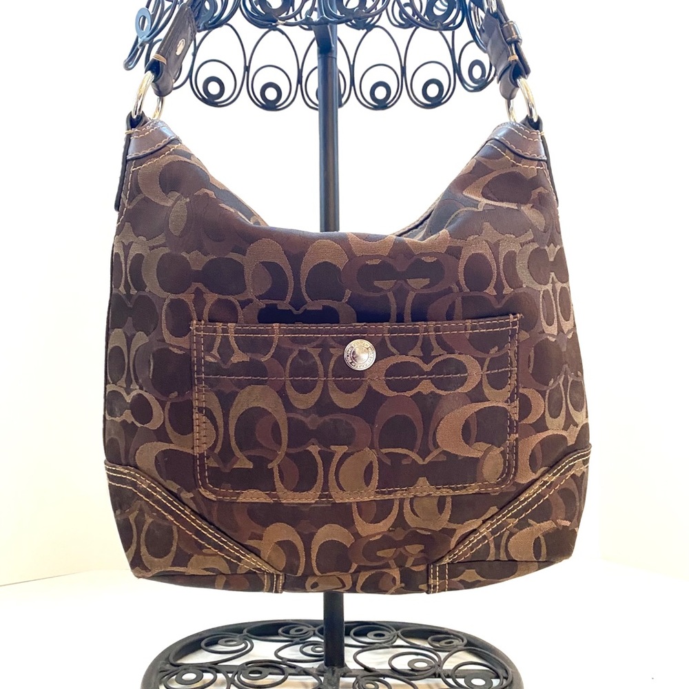 Brown Coach Hobo